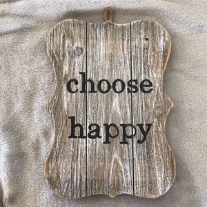Choose Happy sign.